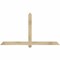 Ekena Millwork Eugene Rough Sawn Timber Gable Bracket, Douglas Fir, 72"W x 39"H x 2"D x 4"F, 13/12 Pitch GBW072X39X0204EUG00RDF - alternate 1